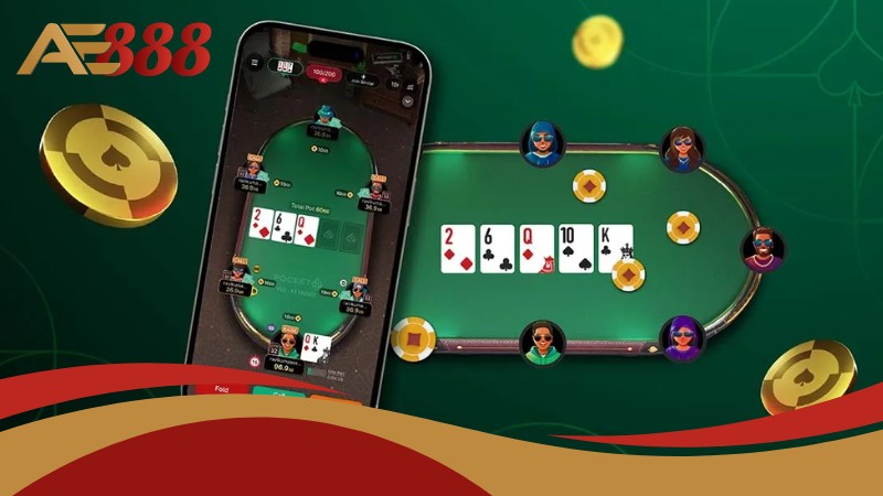 Poker - Cách chơi độc đáo tại Live Casino AE888